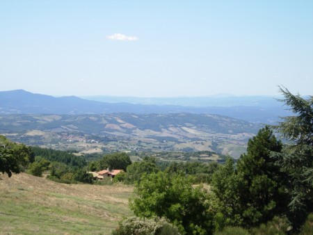 Tuscan Country Villa in Val d'Orcia near Montalcino